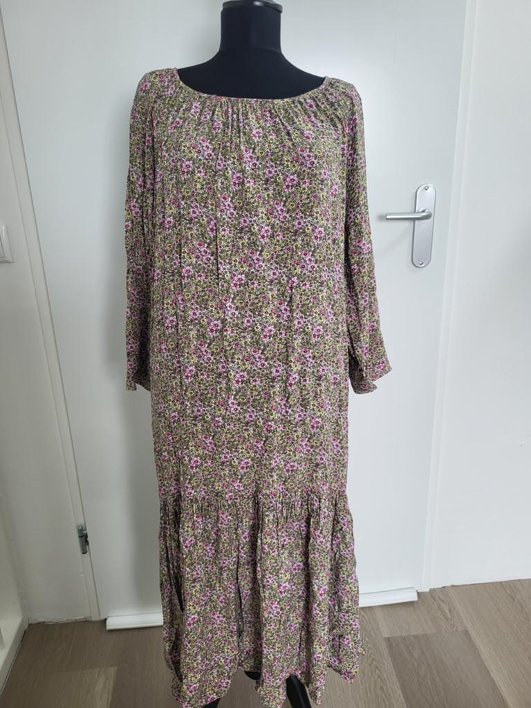 H&M Bloemenprint Jurk Maat S zomerjurk, H&M, Overige kleuren, Ophalen of Verzenden, Zo goed als nieuw