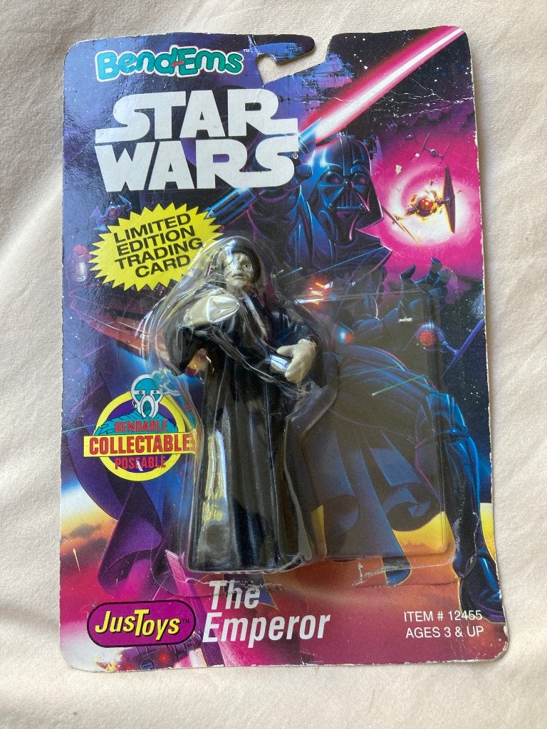 Star Wars bendems the emperor op kaart, Ophalen of Verzenden, Nieuw, Actiefiguurtje