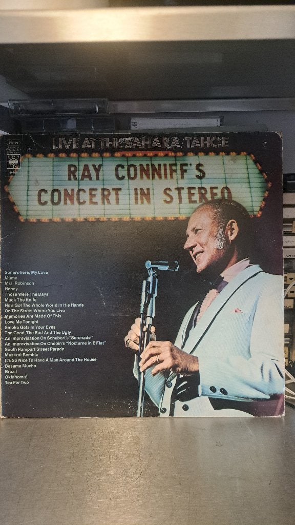 Ray Conniff - Live Concert in Stereo(Z269-10), Cd's en Dvd's, Vinyl | Pop, Ophalen of Verzenden, 1970 - 1979, Zo goed als nieuw