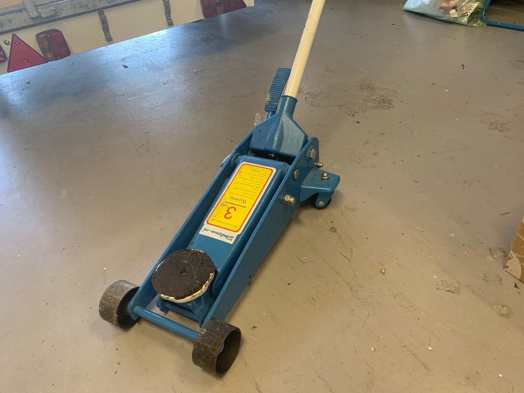 Garagekrik 3 ton, Auto diversen, Ophalen, Zo goed als nieuw, Hydraulisch, Garagekrik
