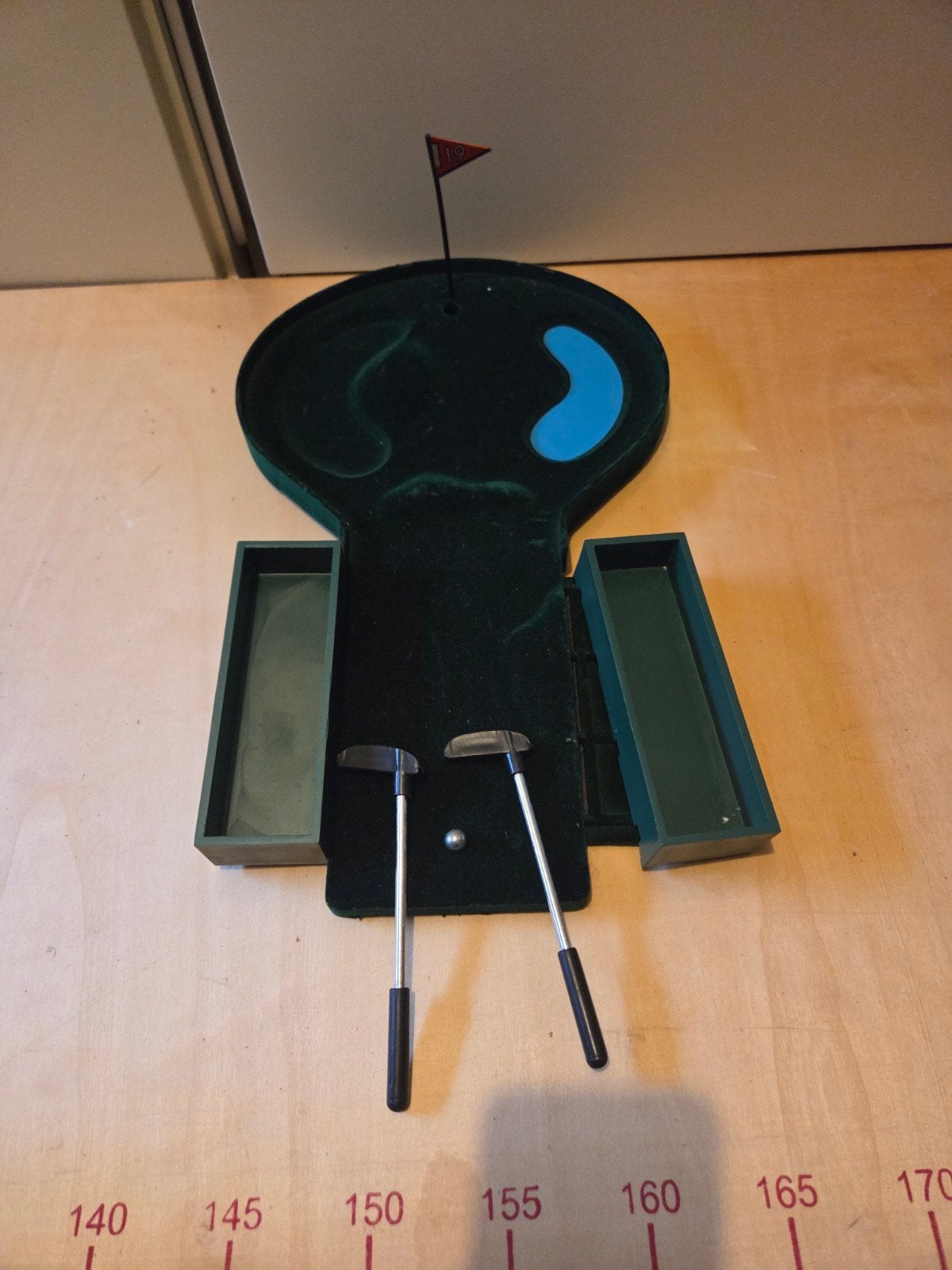 Mini Golf Set - Indoor Putter Game, Ophalen of Verzenden, Gebruikt, Overige typen, Overige merken