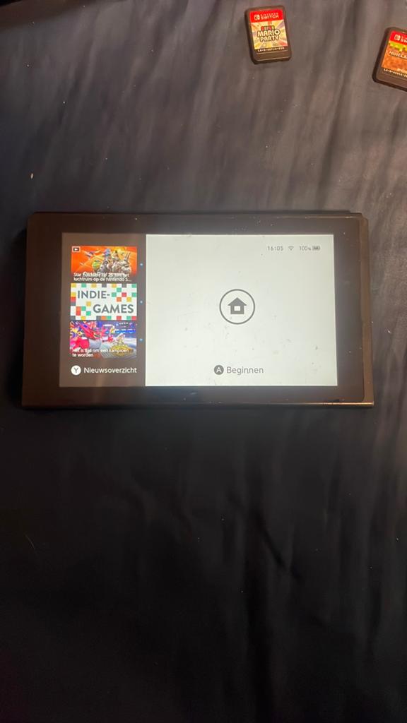 Nintendo switch, Spelcomputers en Games, Spelcomputers | Nintendo DS, Ophalen, Zo goed als nieuw, DS Lite