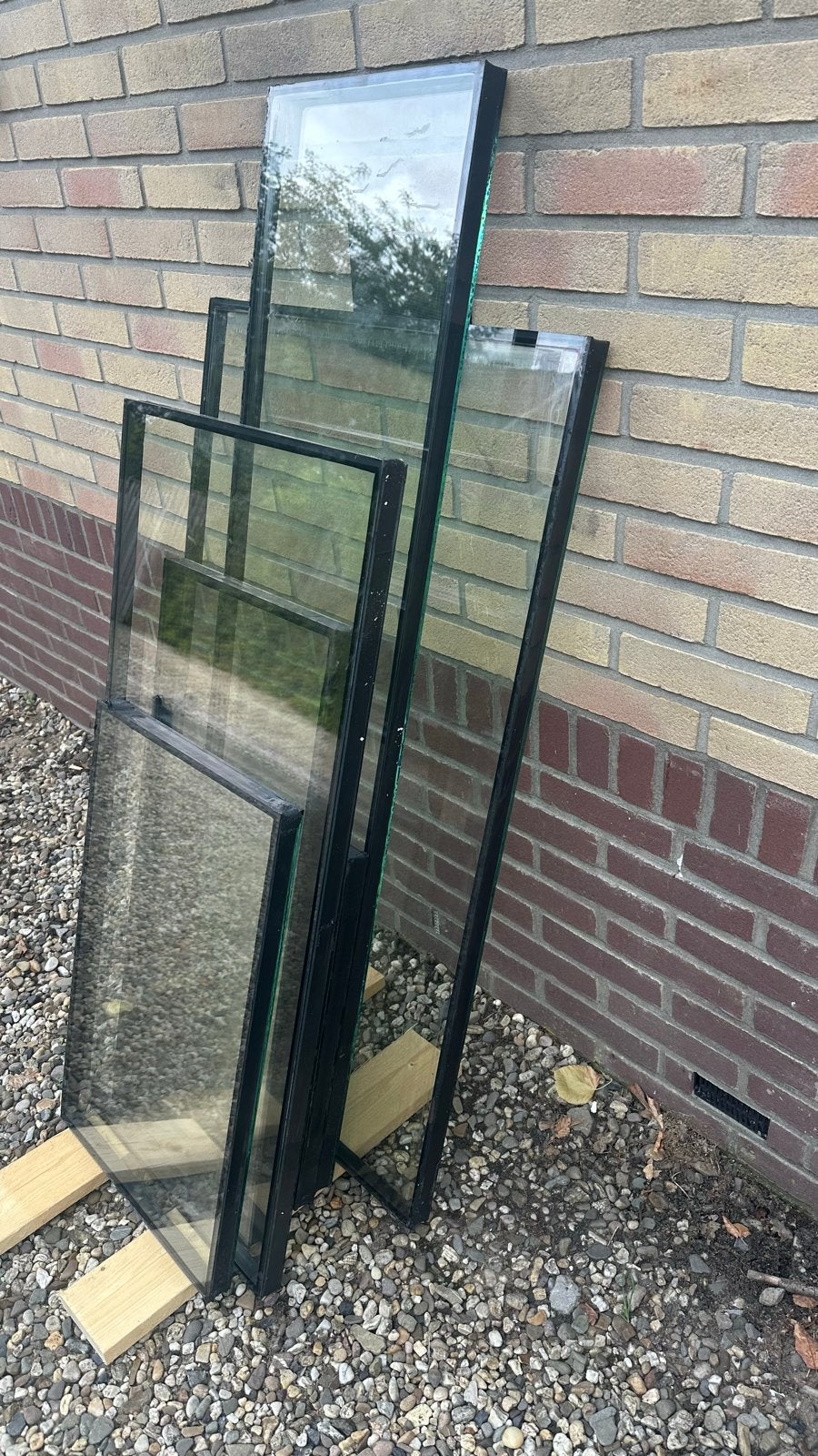 Diverse NIEUWE dubbelglas ruiten - Verschillende maten, Ophalen, Gevelraam of Ruit, Minder dan 80 cm, 80 tot 120 cm