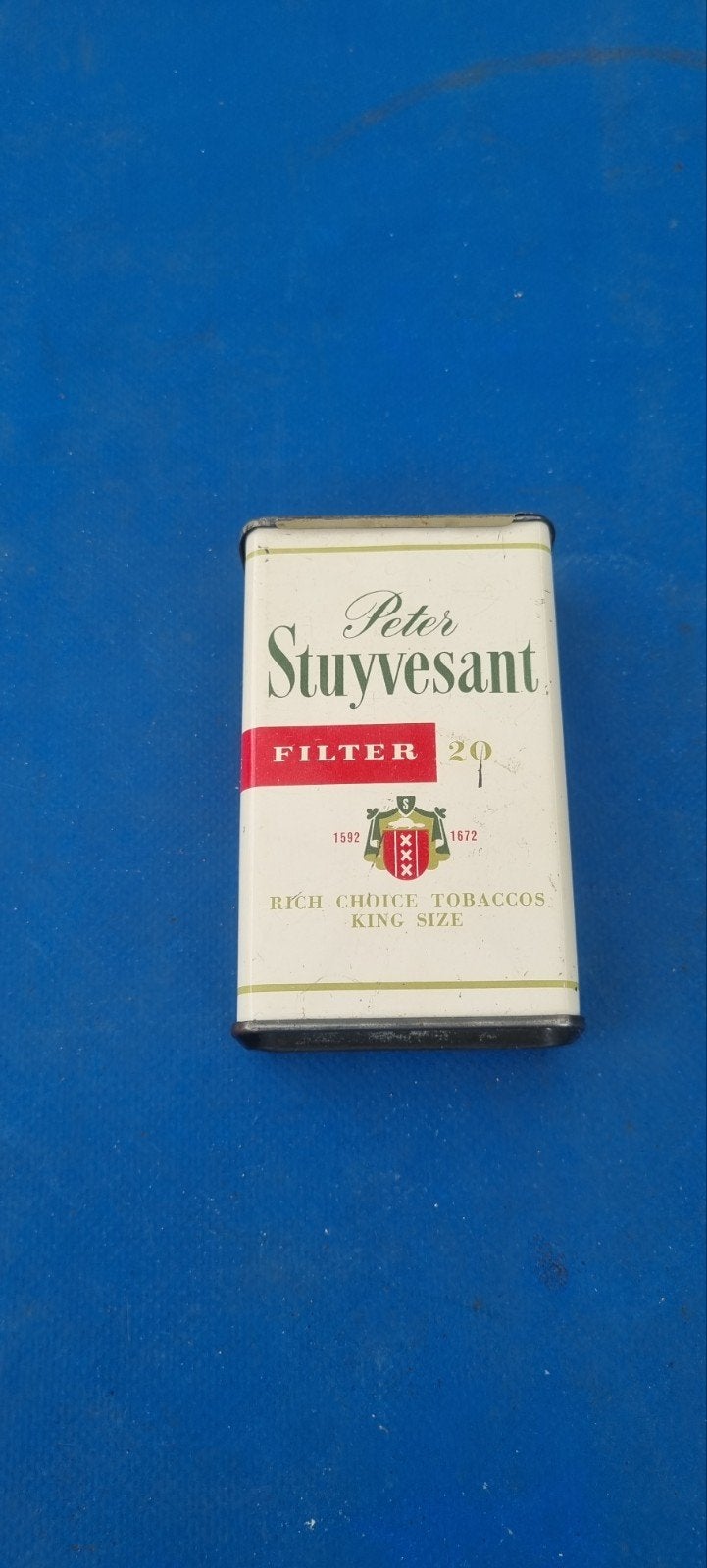 Vintage Peter Stuyvesant sigarettenblikje, Ophalen of Verzenden