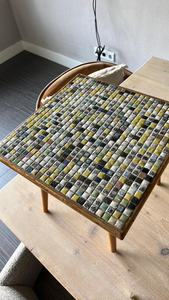 Vintage plantentafel, Ophalen