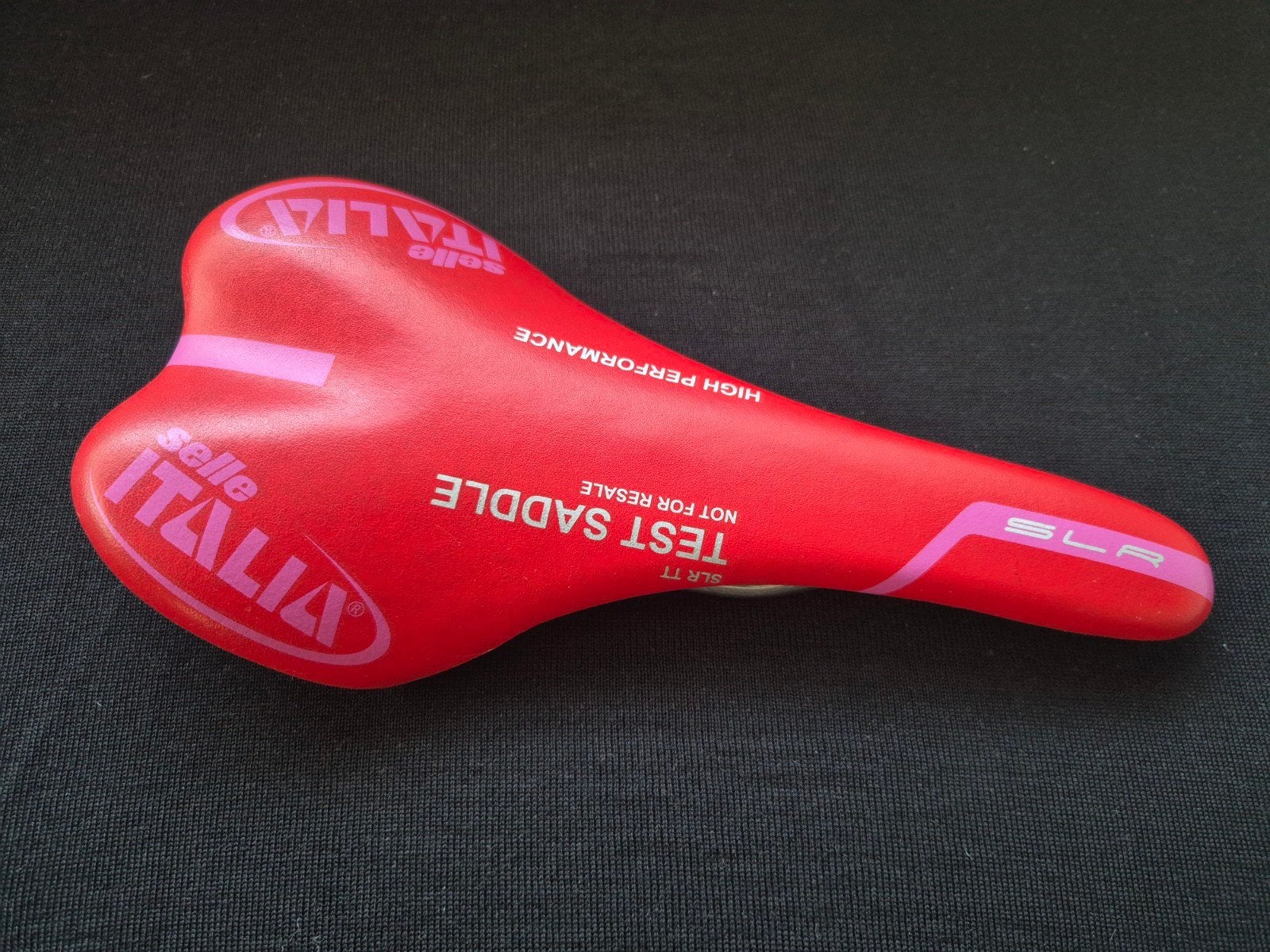 Selle Italia SLR Test Zadel / Rood, Overige materialen, Racefiets, Ophalen of Verzenden, Zo goed als nieuw
