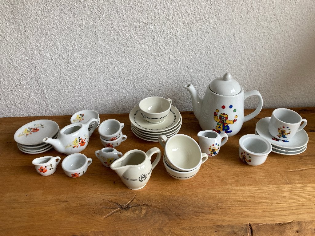 servies speelgoed 3x, Ophalen, Gebruikt, Overige materialen, Speelkeuken