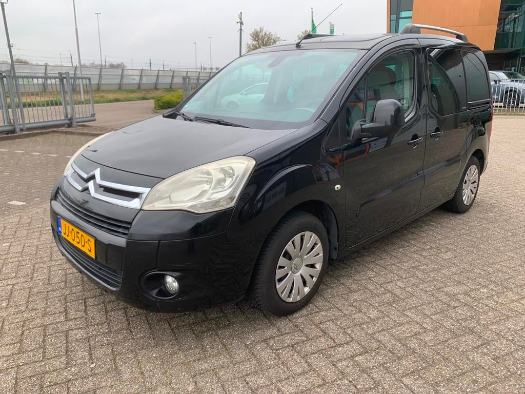 Citroen Berlingo 1.6 VTi 120 XTR Zwart 2011 Airco Cruise, Voorwielaandrijving, Euro 5, 1380 kg, Gebruikt