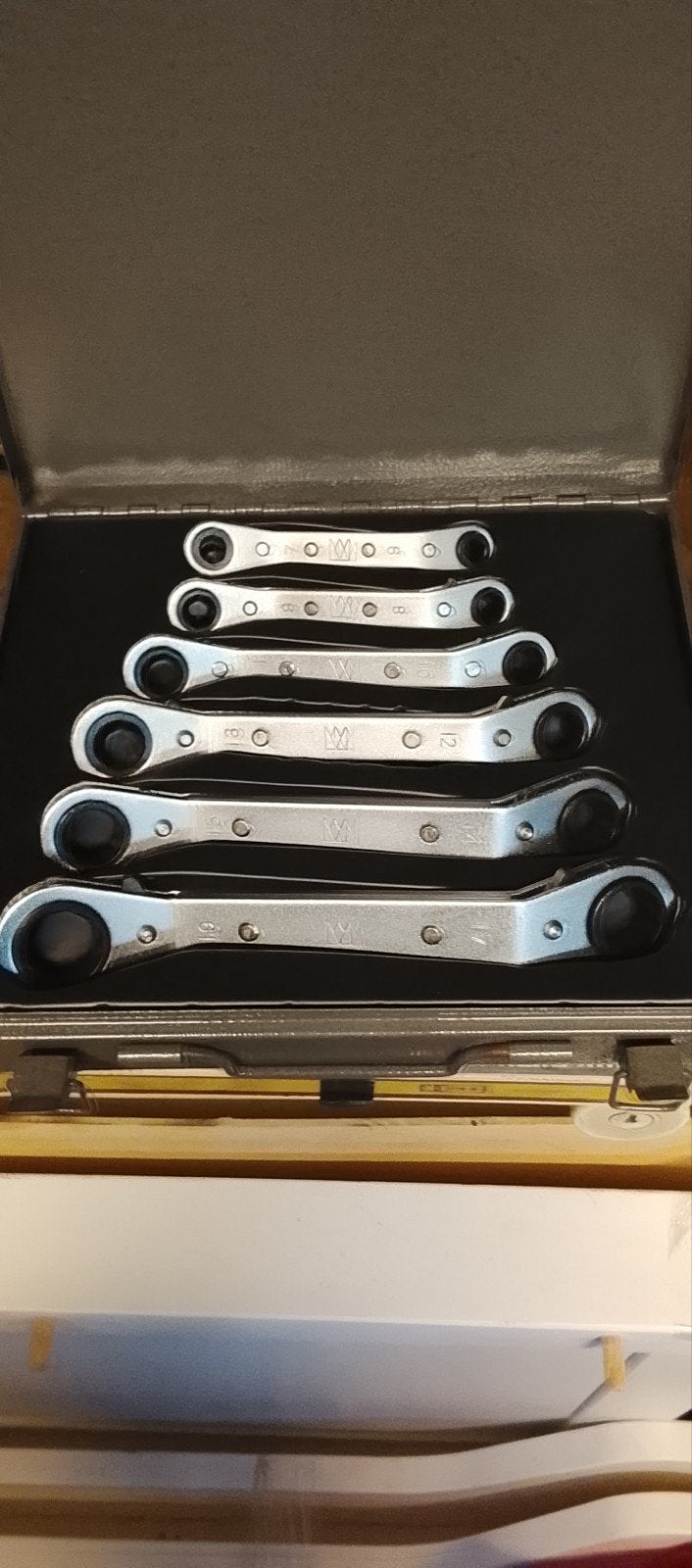 Nieuwe Ratels Steeksleutel Zware Set, Ophalen, Nieuw, Gereedschapsset, Overige merken