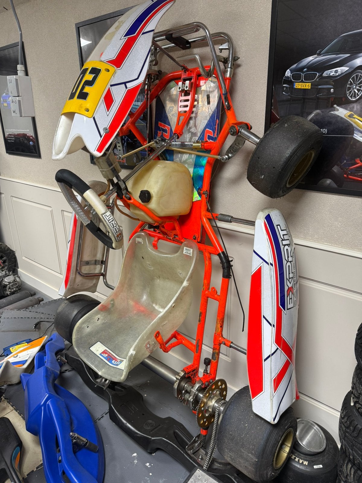 OTK  exprit kart chassis, Ophalen, Zo goed als nieuw, Kart