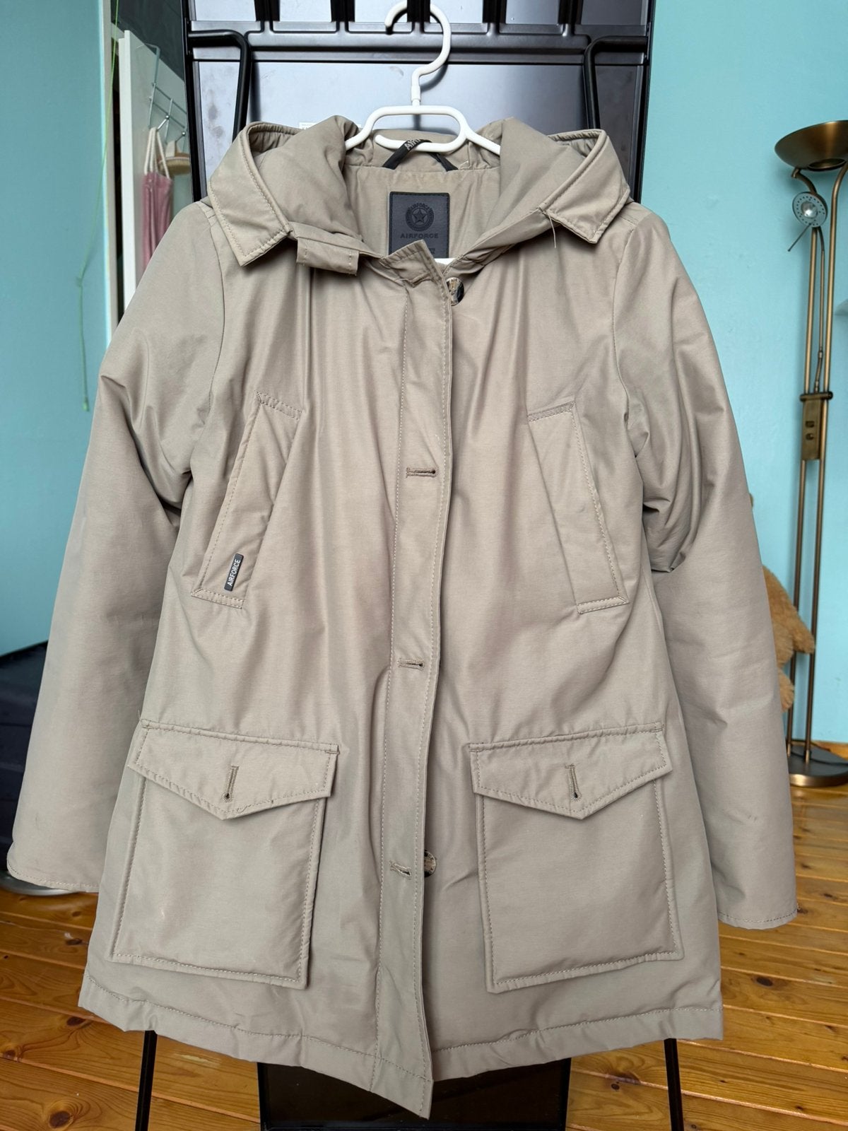 Airforce jas, Ophalen, Airforce, Zwart, Maat 34 (XS) of kleiner