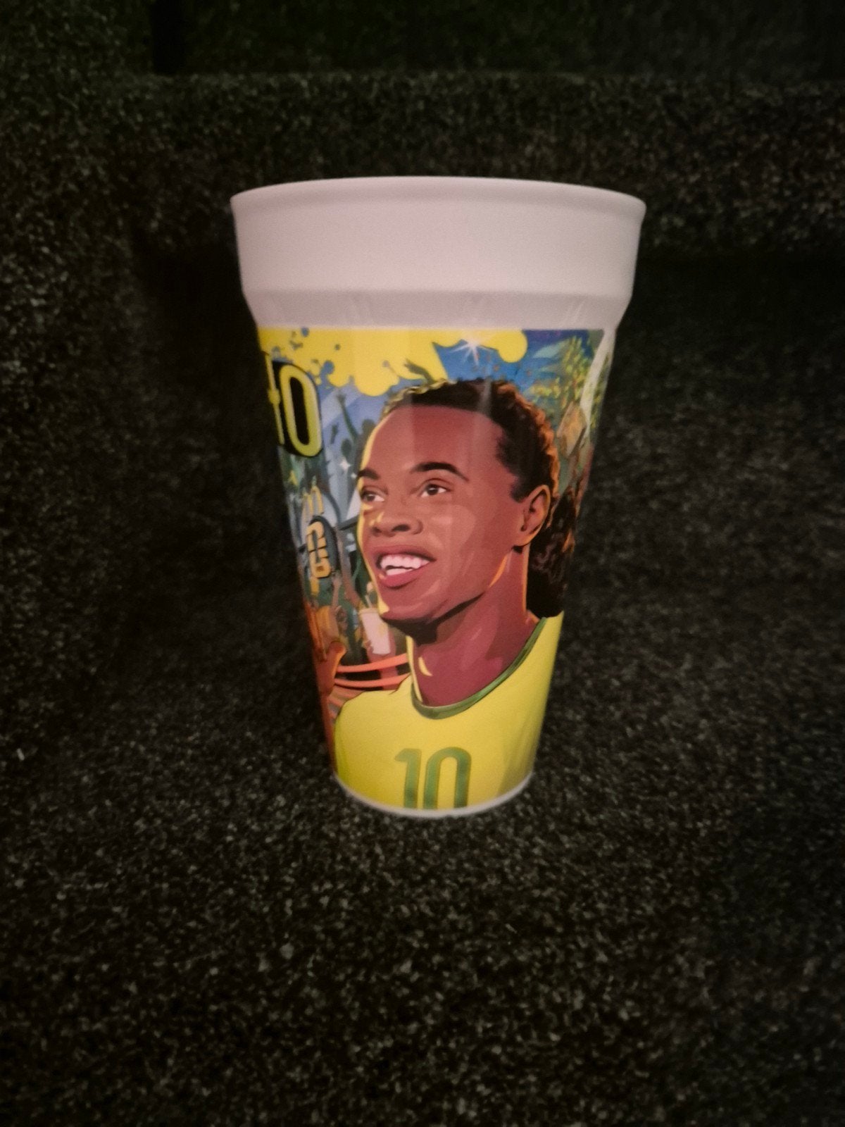 Ronaldinho beker - Ruilen of te koop, Ophalen of Verzenden, Zo goed als nieuw, Buitenlandse clubs, Overige typen