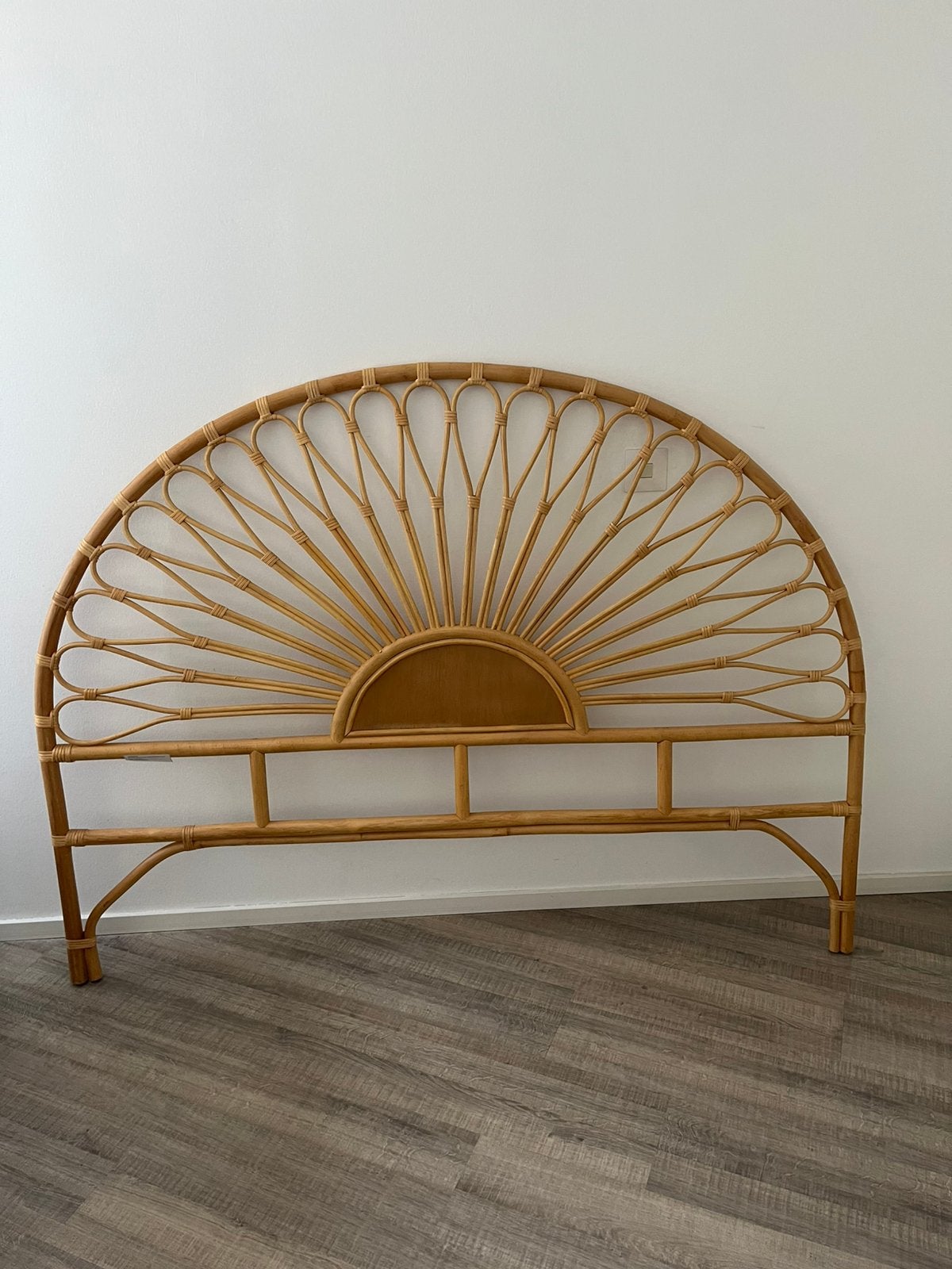 Rotan hoofdbord TIO 160 cm, Ophalen, Overige kleuren, Tweepersoons, 190 cm of minder