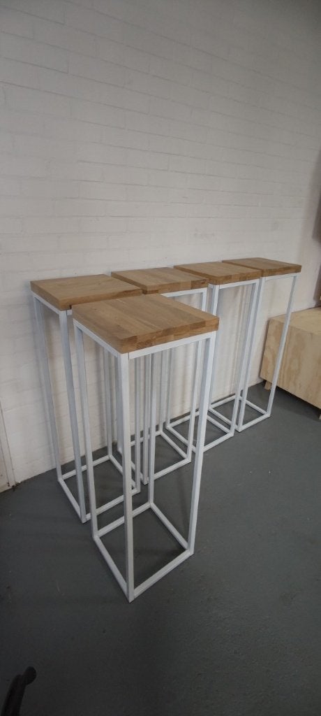 Bijzet- plantentafel, sokkel/zuil, in verschillende maten., Segers houtwerken, Bartsegers@gmail.com, 6065vh 7, Nieuw