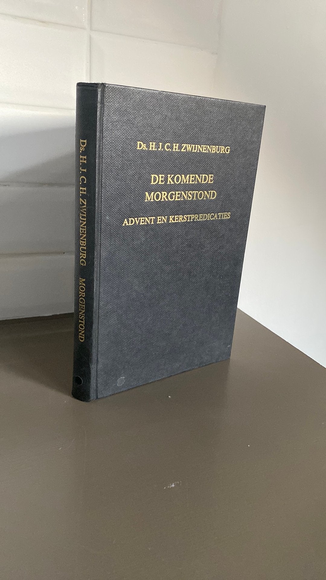 Ds. H.J.C.H. Zwijnenburg - De komende morgenstond., Ophalen of Verzenden, Zo goed als nieuw