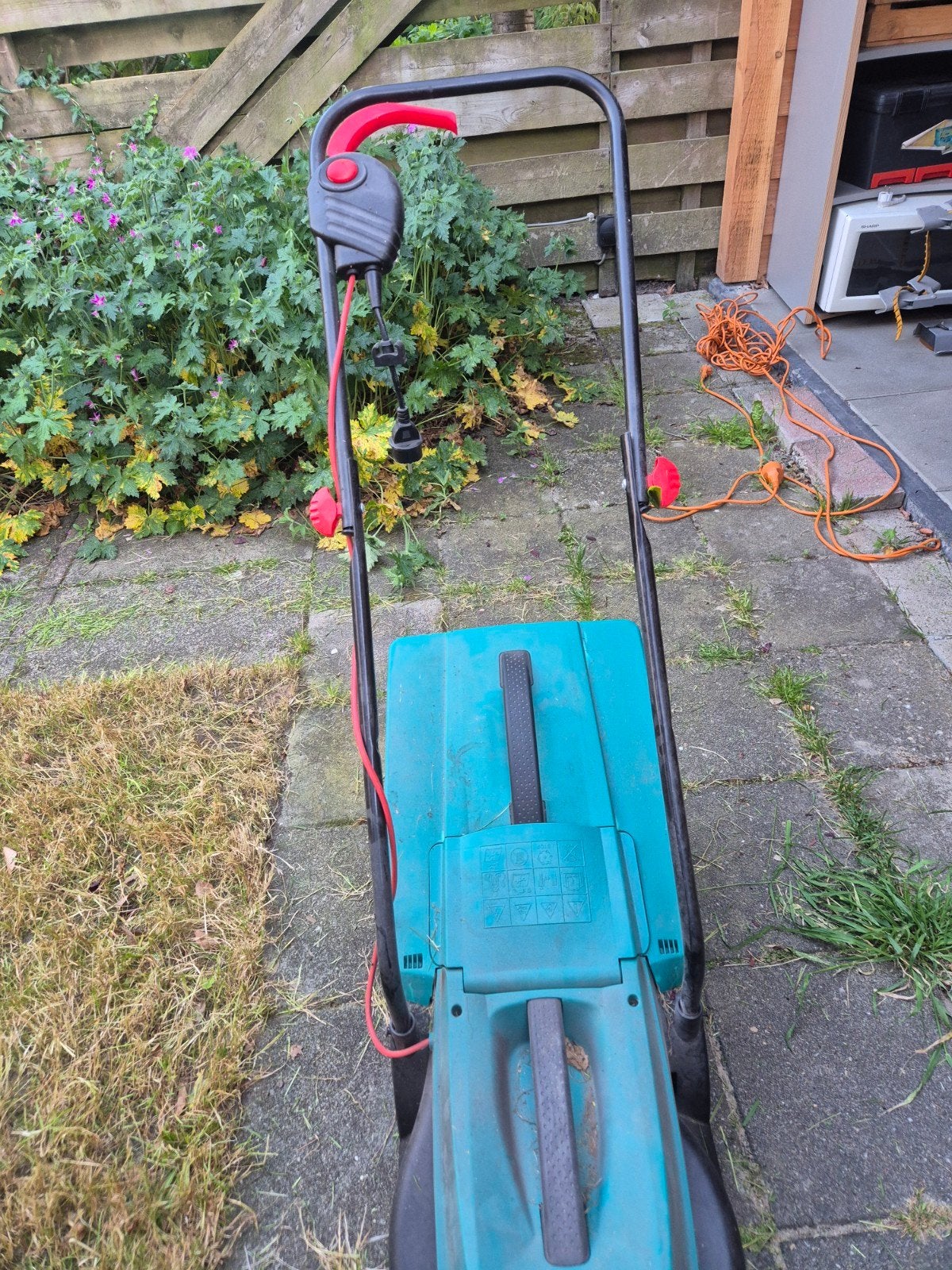 Bosch ARM 3200 Elektrische Grasmaaier - Goede Staat, Ophalen, Cirkelmaaier, Gebruikt, Elektrische grasmaaier