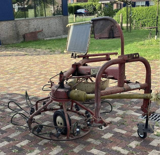 Hooischudder en duiner, Ophalen, Gebruikt, Benzine