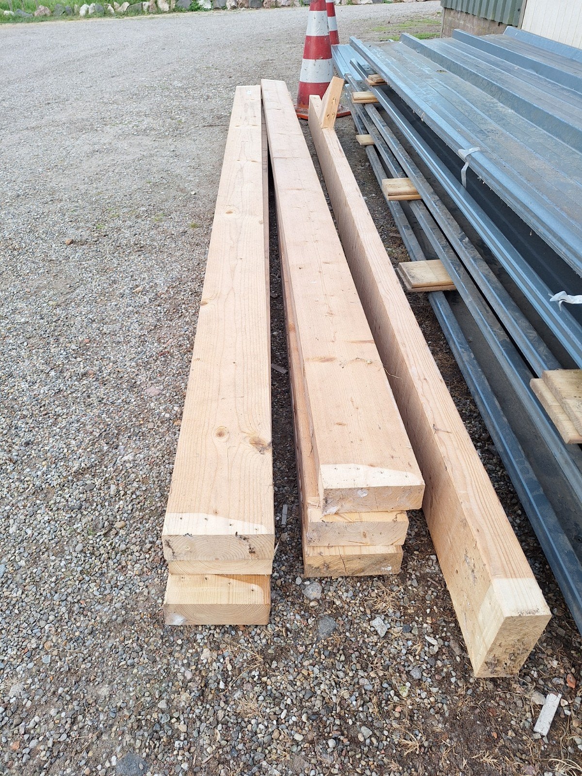 Balken, Doe-het-zelf en Verbouw, Hout en Planken, Ophalen, Balk, Vuren, 50 mm of meer