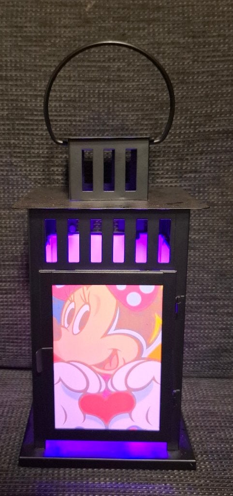 Minnie Mouse decoratie lantaarn, Verzamelen, Disney, Ophalen of Verzenden, Overige figuren, Zo goed als nieuw, Overige typen