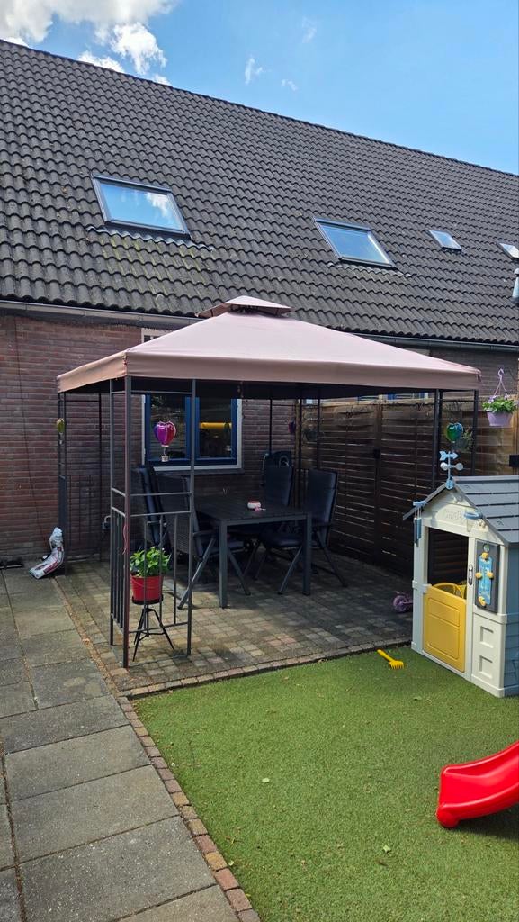Luxe Waterdichte Partytent 3x3m, Ophalen, Gebruikt, Partytent, Minder dan 4 meter