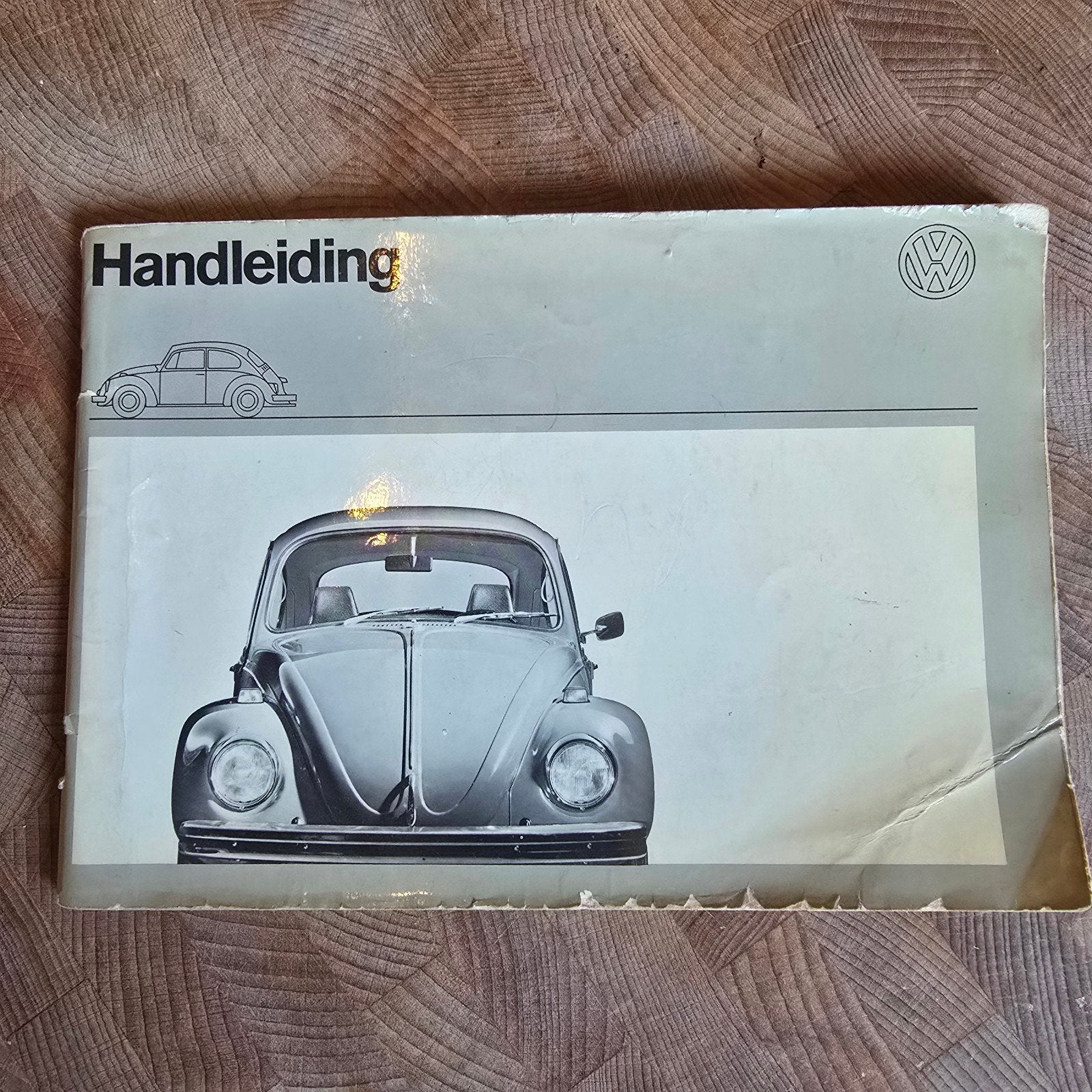 Handleiding VW Kever 1300/1200 - Augustus 1970, Ophalen of Verzenden