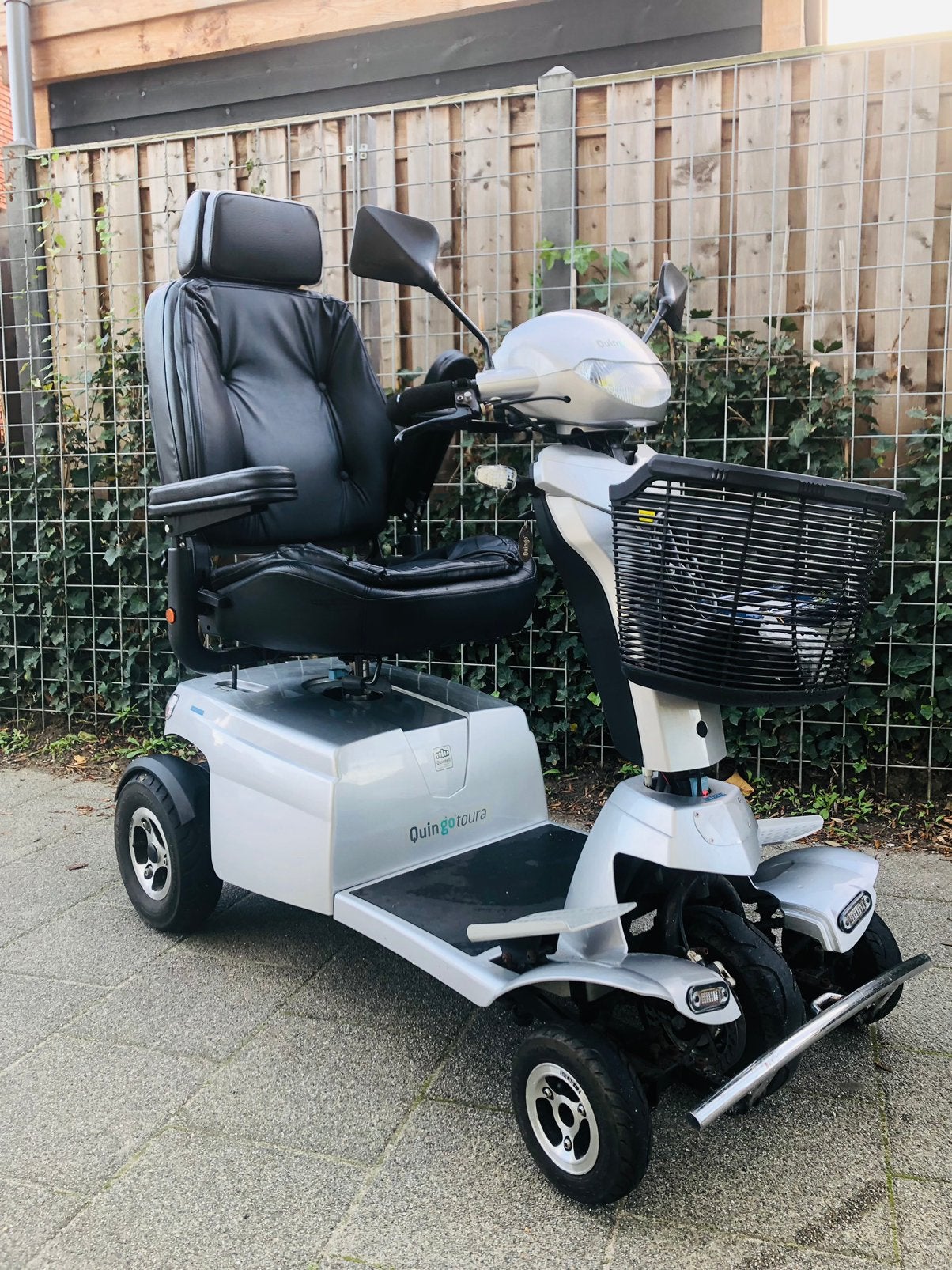 Scootmobiel Quingo Toura 5 wiel. Zeer goede vering!!, Ophalen of Verzenden, 16 km/u of meer, 46 km of meer, Quingo