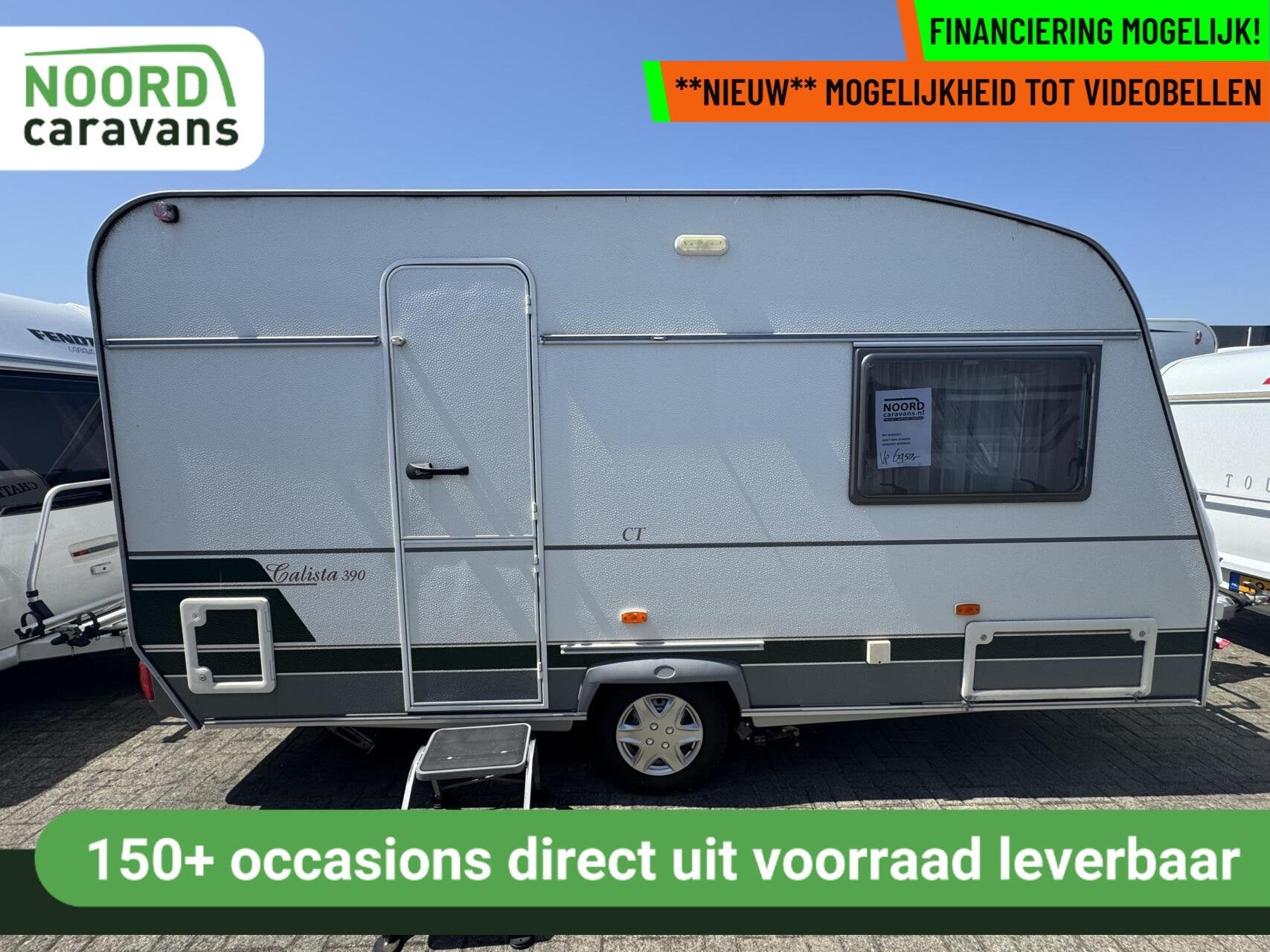 Chateau CALISTA 390, LENGTEBED, MOVER, VOORTENT, EINDKEUKEN, Caravans en Kamperen, Chateau, Tot en met 2, Bedrijf, Serviceluik