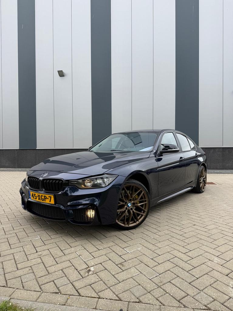 BMW 3-serie 328i M-Pakket Automaat | NAP | Akra + Kleppensys, Auto's, BMW, Bedrijf, Te koop, 3-Serie, ABS, Airbags, Airconditioning