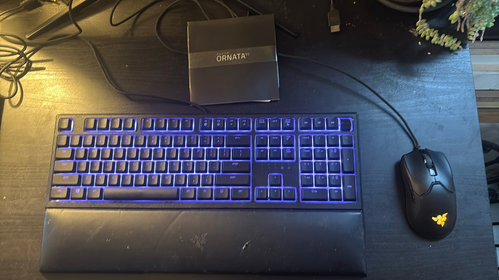 Razer gaming toetsenbord en muis, Ophalen of Verzenden, Zo goed als nieuw, Gaming toetsenbord