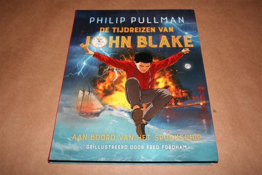De tijdreizen van John Blake 1 — Aan boord v/h spookschip, Eén stripboek, Ophalen of Verzenden, Zo goed als nieuw