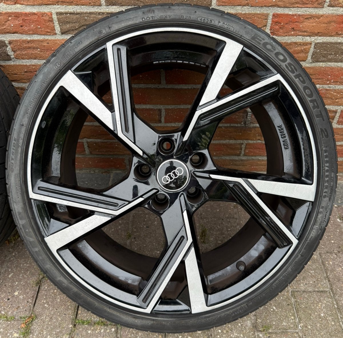 ✅ 19” Audi RS Style Velgen + Zomerbanden / A3 Golf R19 5x112, Auto-onderdelen, Banden en Velgen, Gebruikt, Banden en Velgen, Personenwagen
