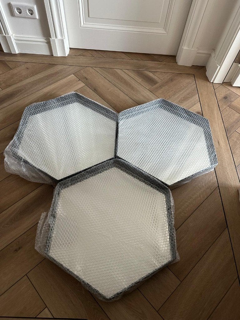 NIEUW | Keijser & Co Spiegel Fragile (3 stuks), Ophalen, Minder dan 50 cm, Nieuw, Minder dan 100 cm