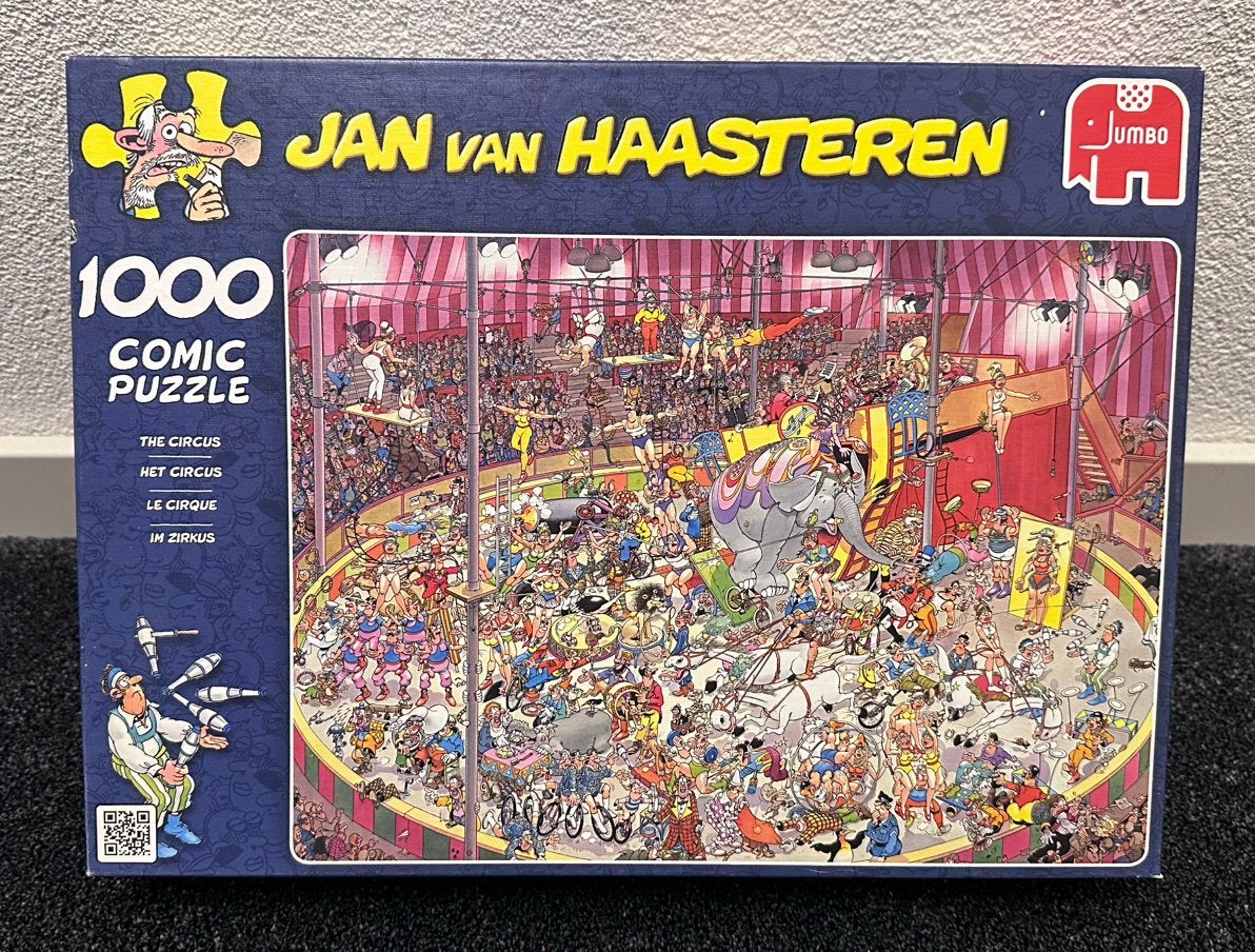 Jan van Haasteren puzzel HET CIRCUS 1000 stukjes