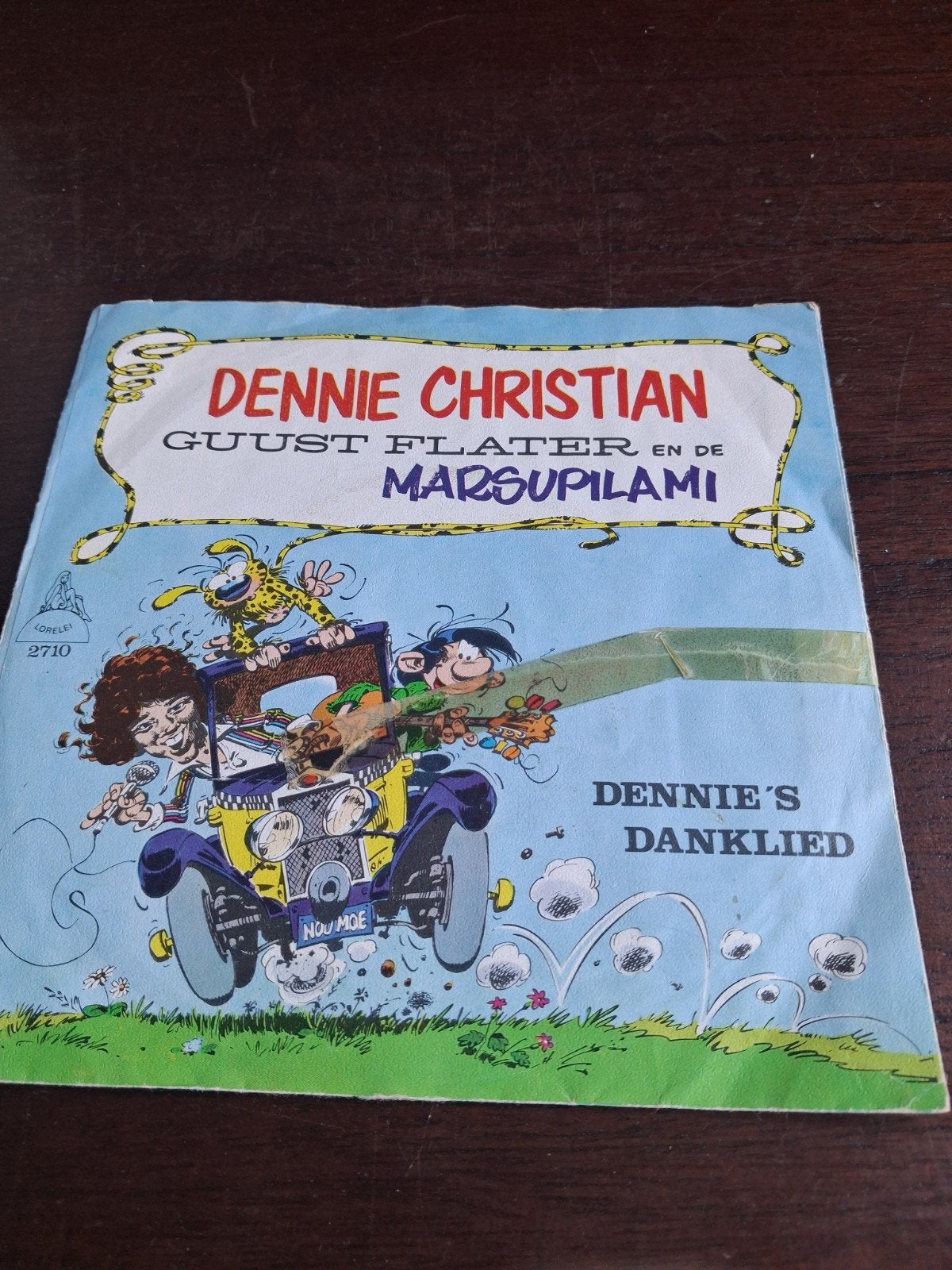 Dennis Christian marsupilami, Ophalen of Verzenden, Gebruikt, Overige formaten, Levenslied of Smartlap