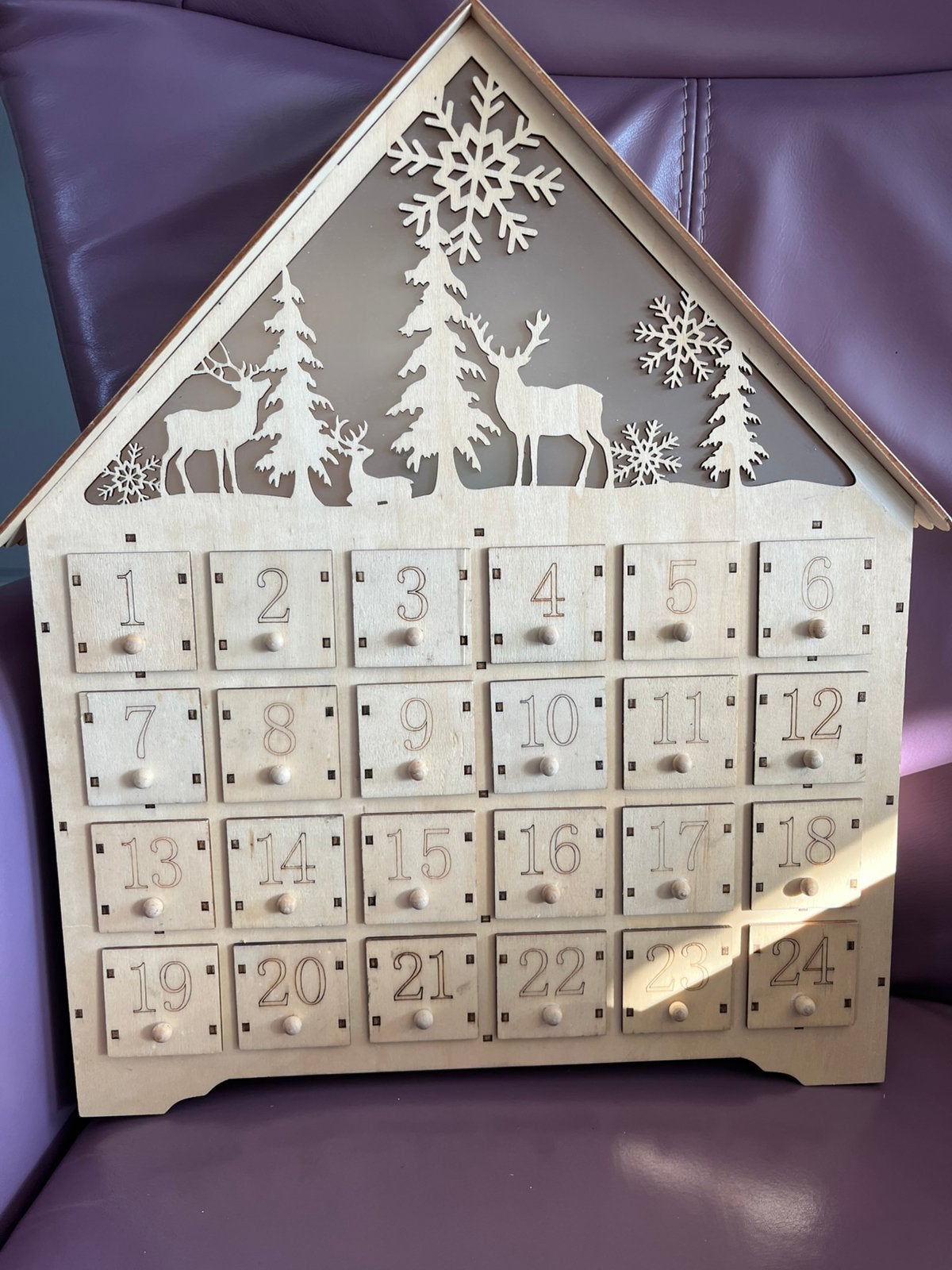 Adventskalender, Ophalen, Zo goed als nieuw