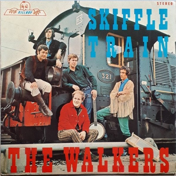 The Walkers Skiffle Train Lp, LP, Verzenden, Zo goed als nieuw, Levenslied of Smartlap