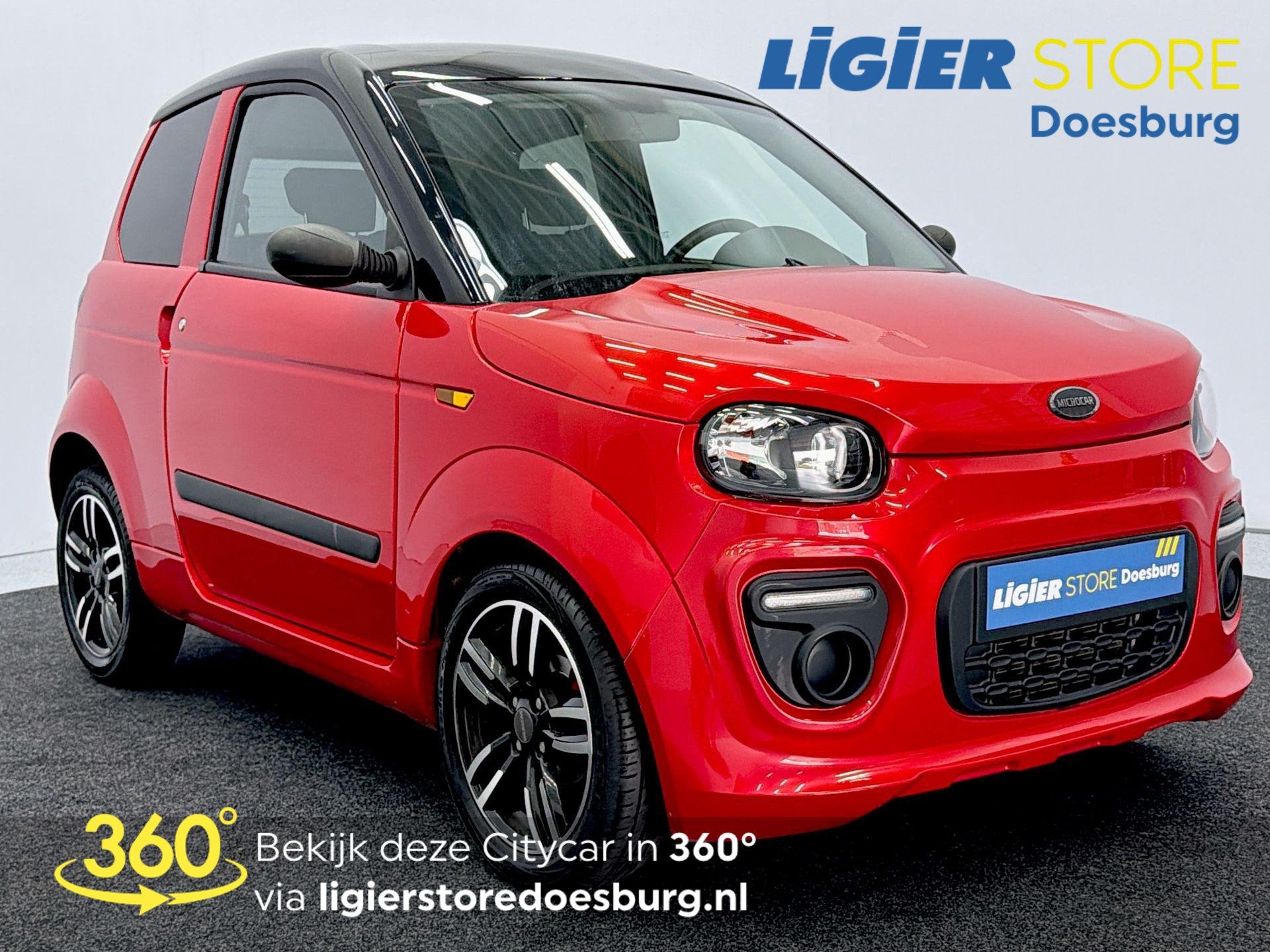 Microcar M.GO 6 Plus - Comfortabel en opvallend onderweg