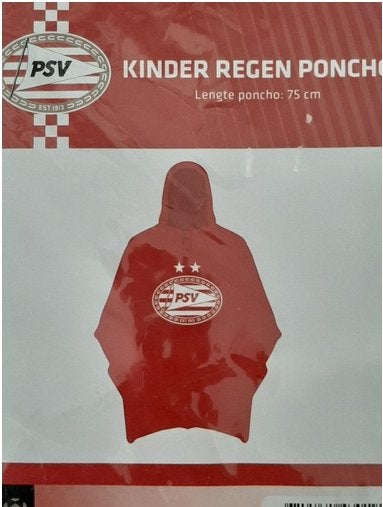 PSV Kinder RegenPoncho Poncho :: NIEUW / VERPAKT € 7,50, Ophalen of Verzenden, Nieuw, PSV