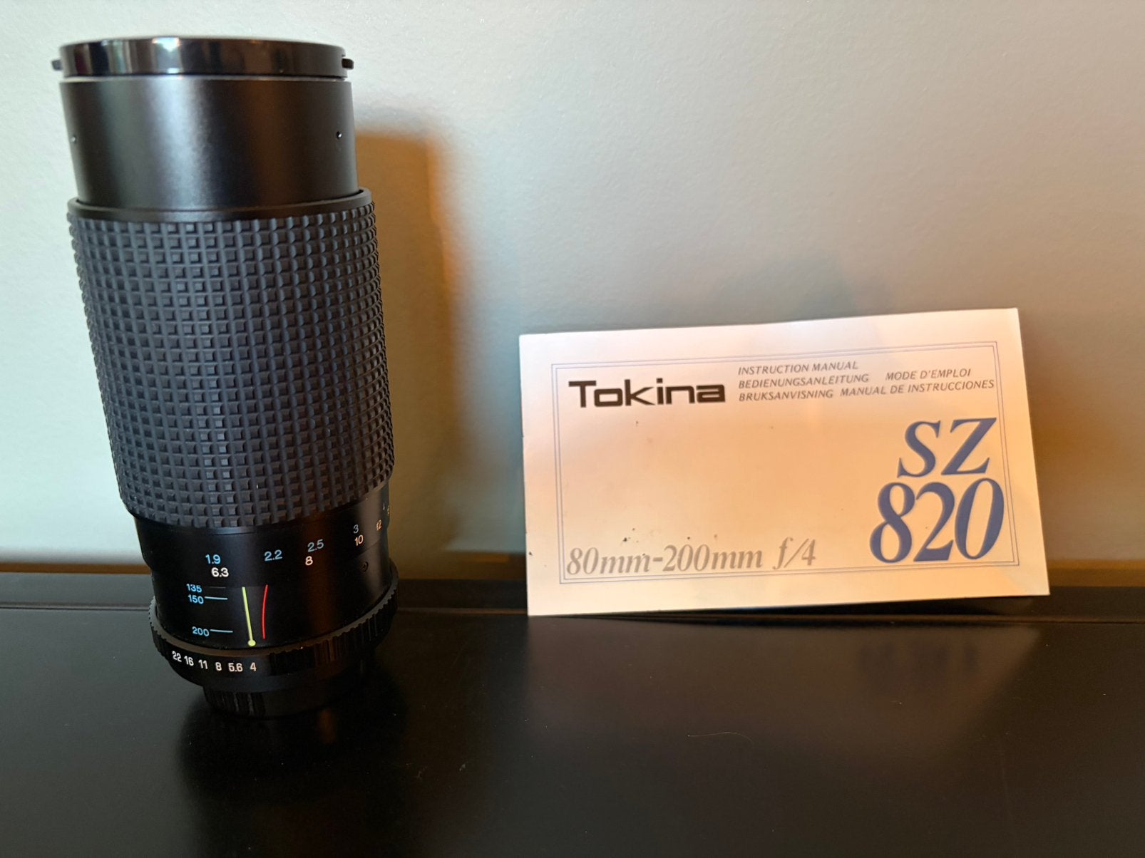 Tokina SZ 820 80-200mm f/4 Telelens, Ophalen of Verzenden, Zo goed als nieuw, Telelens, Zoom