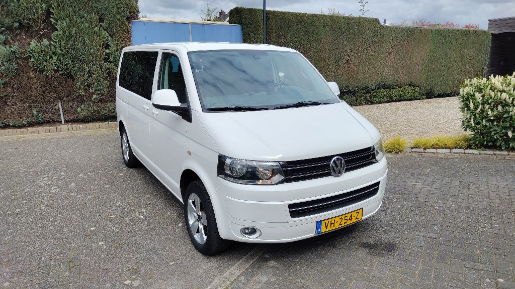 Volkswagen Transporter 2.0 TDI L1H1 DC  | 140pk | Automaat, Auto's, Bestelauto's, Euro 5, 4 cilinders, Volkswagen, 2500 kg