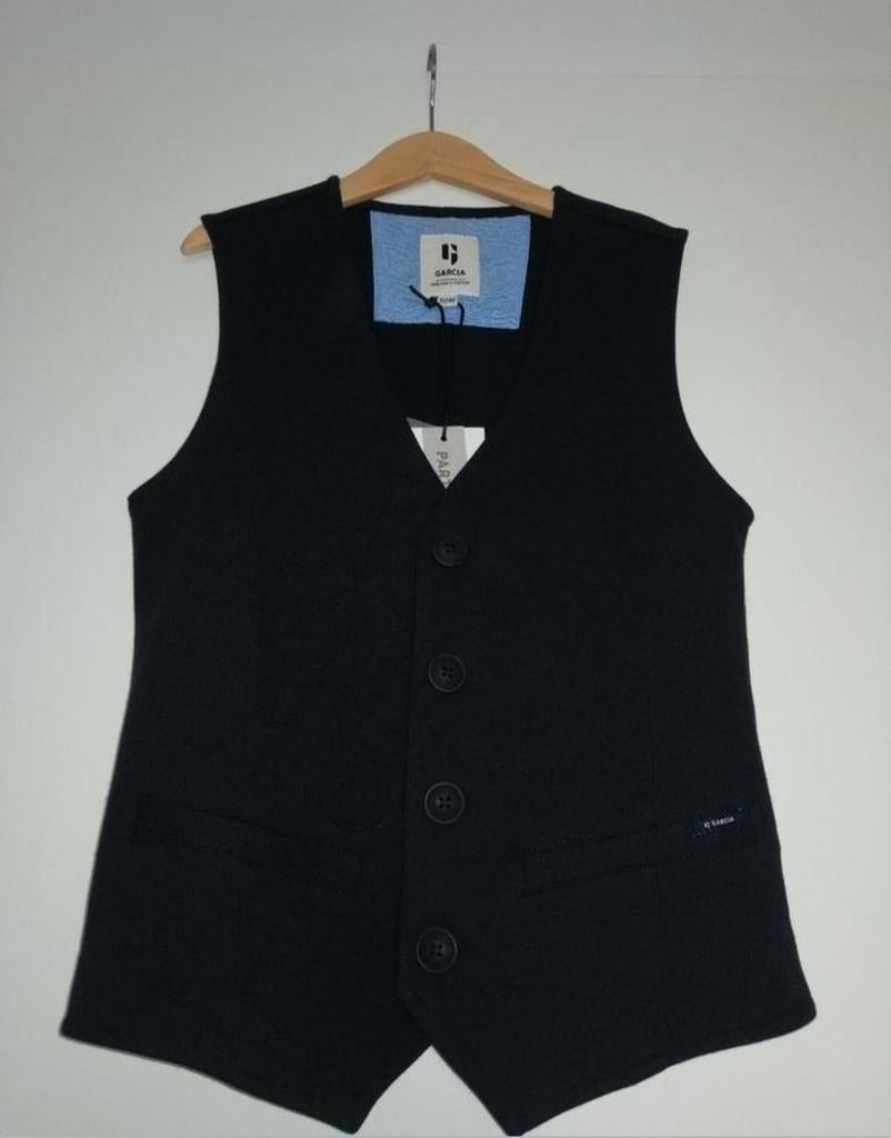 Mooi nieuw blauw gilet van Garcia maat 152/158, Overige typen, Nieuw, Ophalen of Verzenden, Garcia