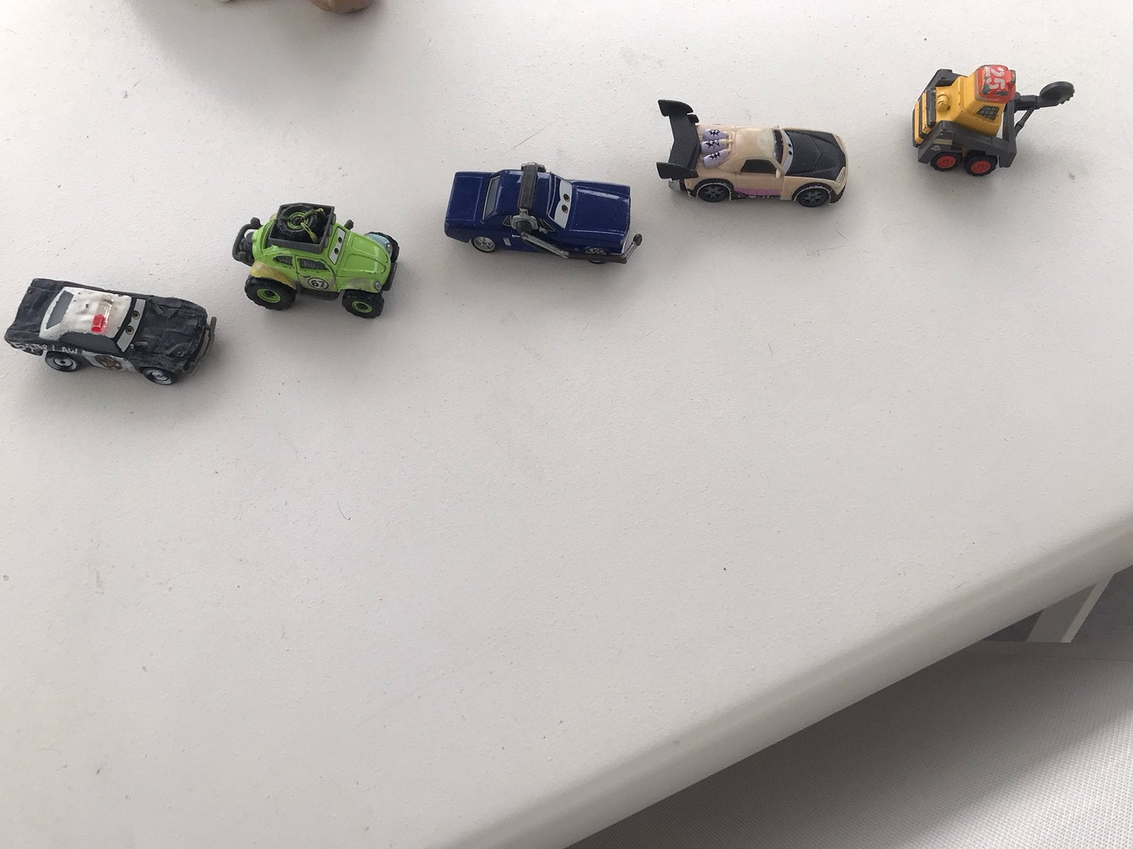 5 zaldzame Disney Cars auto’s, Ophalen, Gebruikt