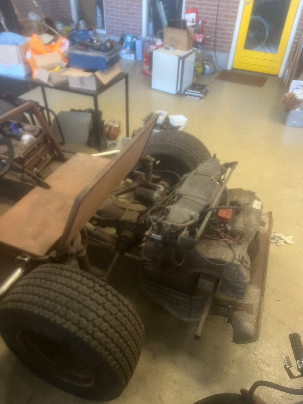 VW typ4 motor 2.0 (CJ) met ingekort chassis, Ophalen, Gebruikt, Volkswagen