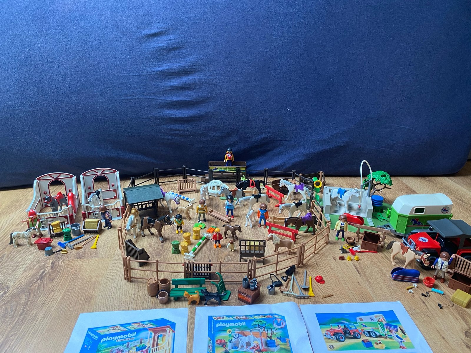 Grote Playmobil paarden setet met Veel Accessoires, Kinderen en Baby's, Gebruikt, Complete set, Overige typen, Ophalen of Verzenden