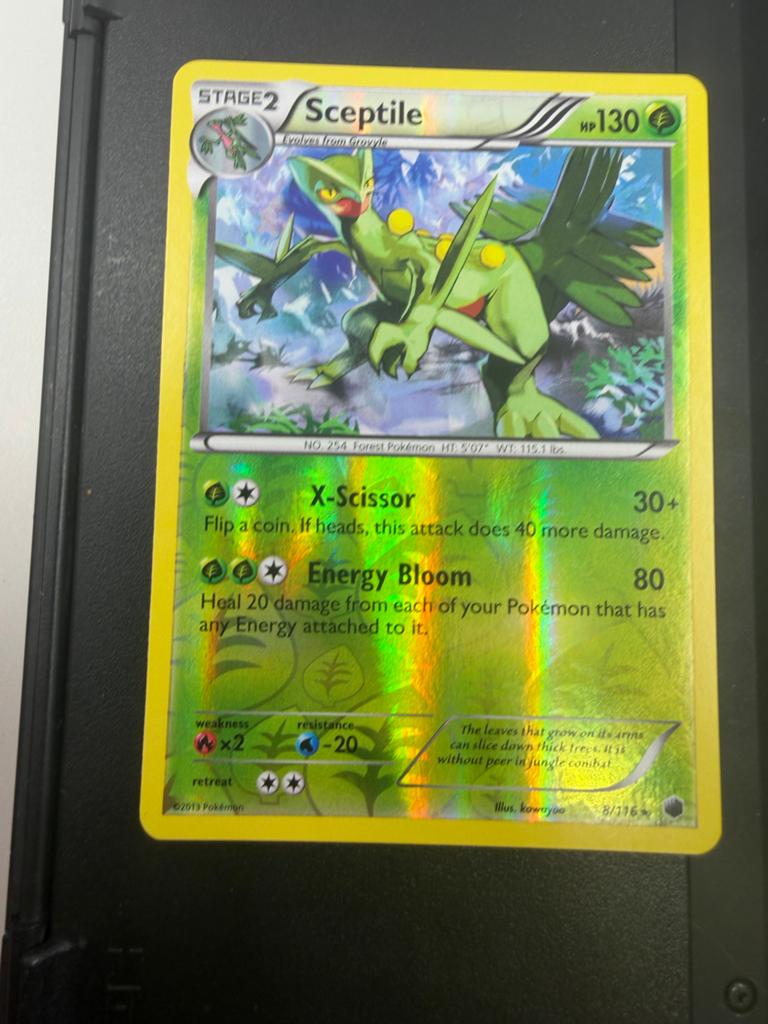 Pokémon Kaart Sceptile 5/176, Ophalen of Verzenden, Gebruikt, Losse kaart, Foil
