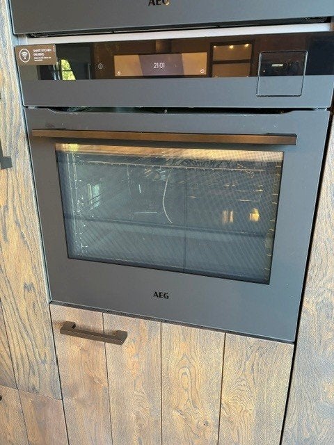 AEG SteamPro Combi hetelucht- en stoomoven BSK898330T, Witgoed en Apparatuur, Ophalen, Hete lucht, AEG, Nieuw