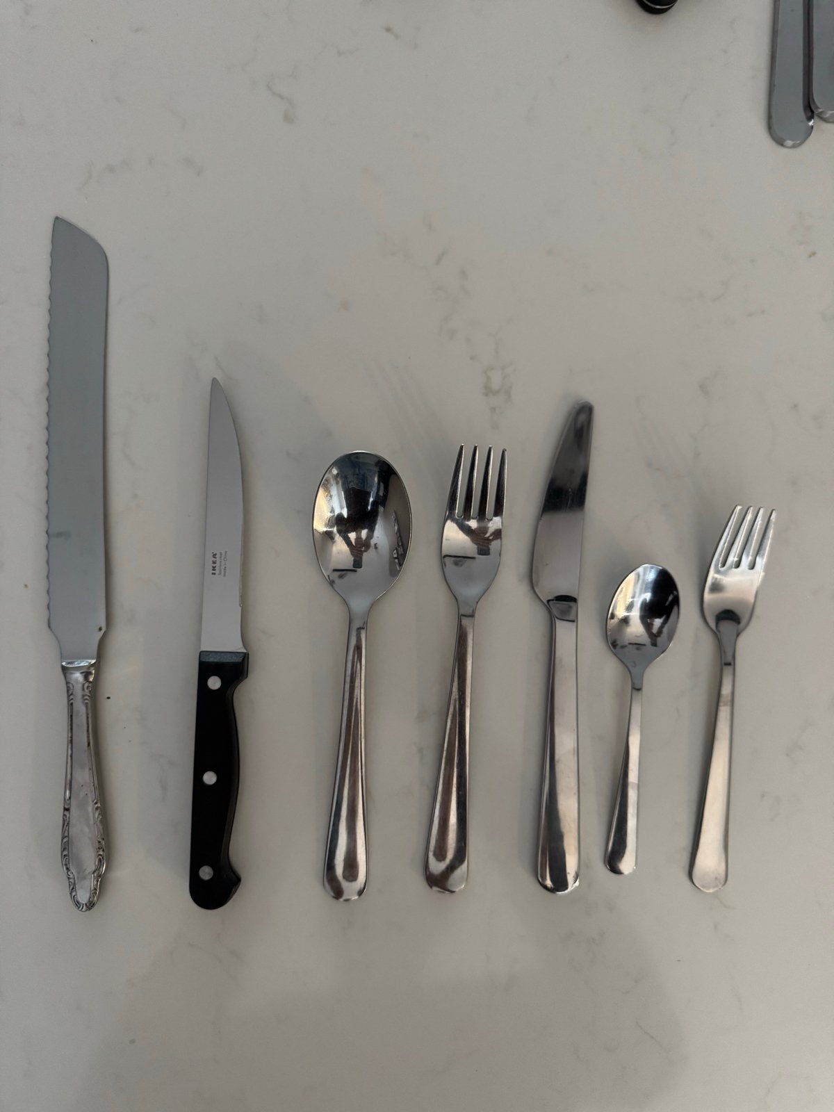 Ikea Bestekset RVS - Diverse Stuks, Ophalen of Verzenden