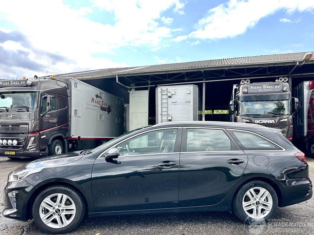 Kia Ceed Sportswagon 1.5 T-GDi 6-bak 160pk DynamicLine - nap, Auto diversen, Schadeauto's, Kia, Zwart, Stationwagon, Handgeschakeld