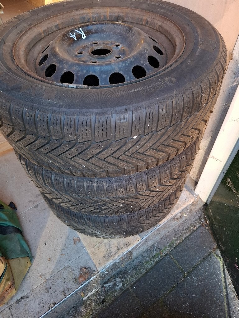 winterbanden michelin, Ophalen