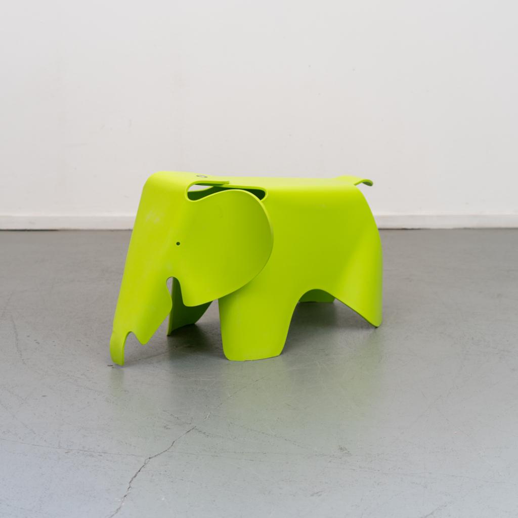 1x Vitra Eames Olifant Groen - Groot, Niet ingevuld, Gebruikt, Niet ingevuld, Ophalen of Verzenden